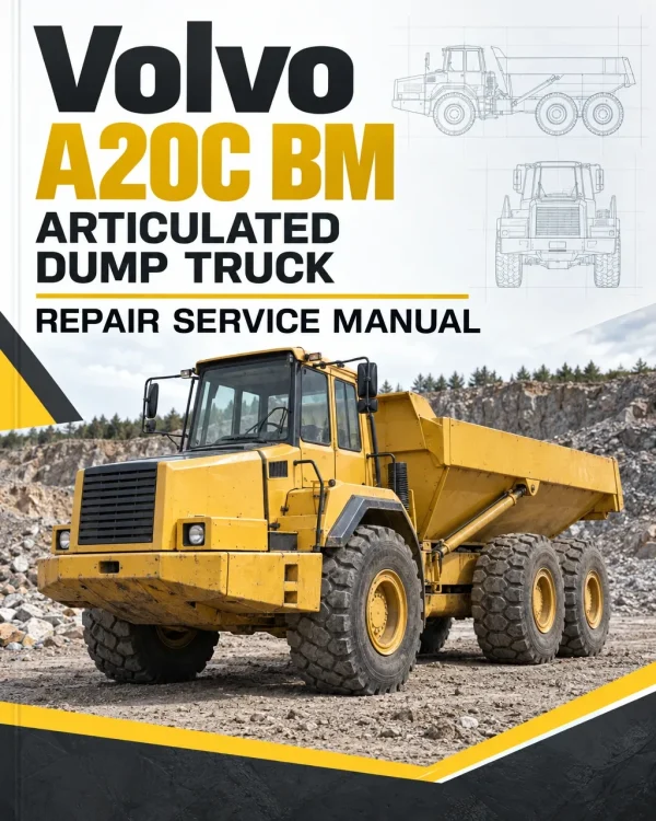 Volvo A20C BM Articulated Dump Truck Repair Service Manual Volvo A20C BM Articulated Dump Truck Repair Service Manual