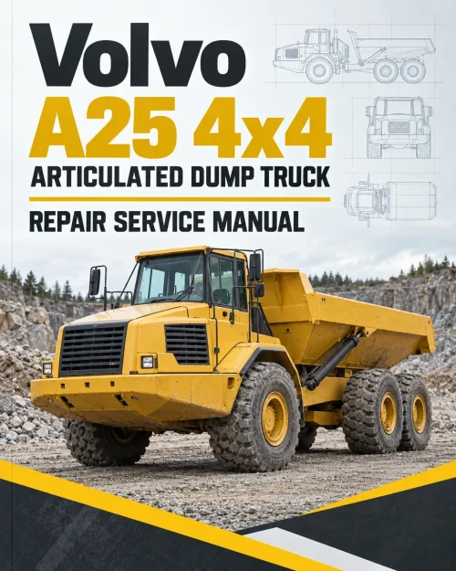 Volvo A25 4x4 BM Articulated Dump Truck Repair Service Manual Volvo A25 4x4 BM Articulated Dump Truck Repair Service Manual