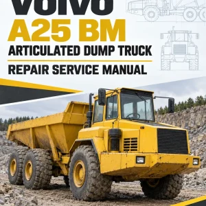 Volvo A25 BM Articulated Dump Truck Repair Service Manual Volvo A25 BM Articulated Dump Truck Repair Service Manual