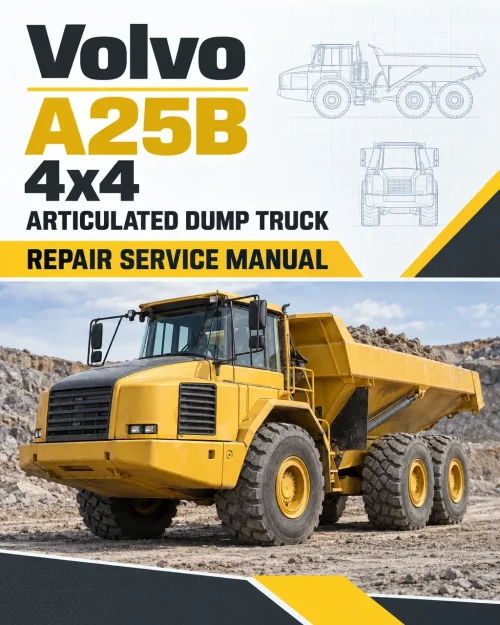 Volvo A25B 4x4 BM Articulated Dump Truck Repair Service Manual Volvo A25B 4x4 BM Articulated Dump Truck Repair Service Manual