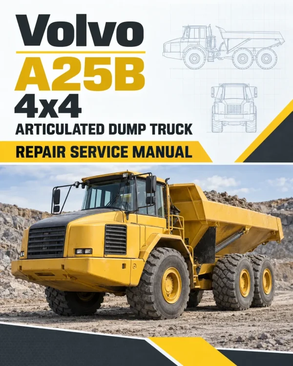 Volvo A25B 4x4 BM Articulated Dump Truck Repair Service Manual Volvo A25B 4x4 BM Articulated Dump Truck Repair Service Manual