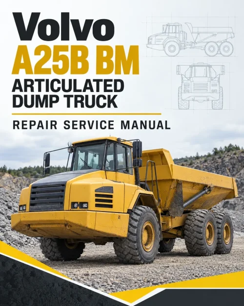 Volvo A25B BM Articulated Dump Truck Repair Service Manual Volvo A25B BM Articulated Dump Truck Repair Service Manual