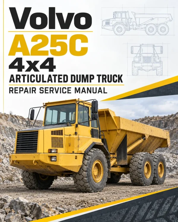 Volvo A25C 4x4 Articulated Dump Truck Repair Service Manual Volvo A25C 4x4 Articulated Dump Truck Repair Service Manual