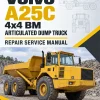 Volvo A25C 4x4 BM Articulated Dump Truck Repair Service Manual Volvo A25C 4x4 BM Articulated Dump Truck Repair Service Manual