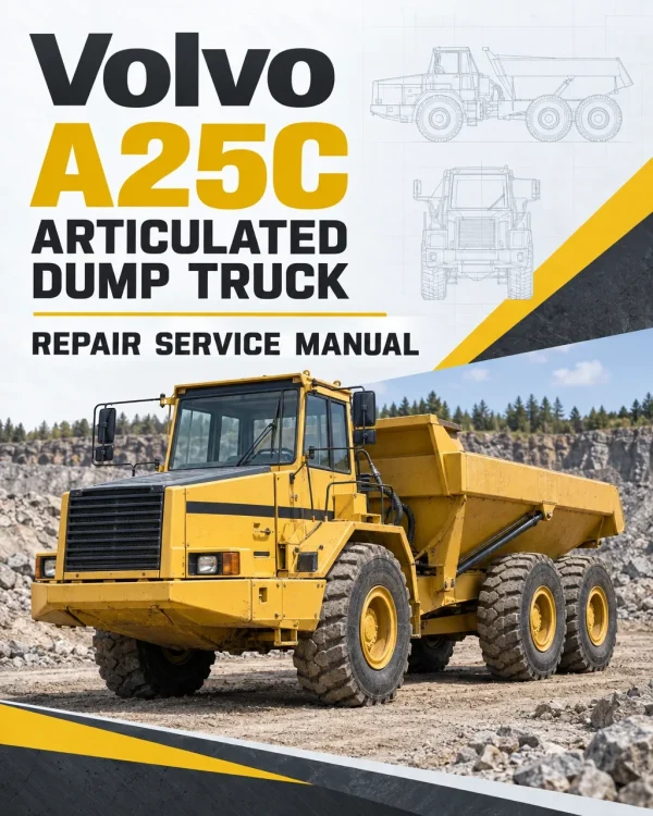Volvo A25C Articulated Dump Truck Repair Service Manual Volvo A25C Articulated Dump Truck Repair Service Manual