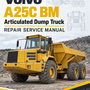 Volvo A25C BM Articulated Dump Truck Repair Service Manual