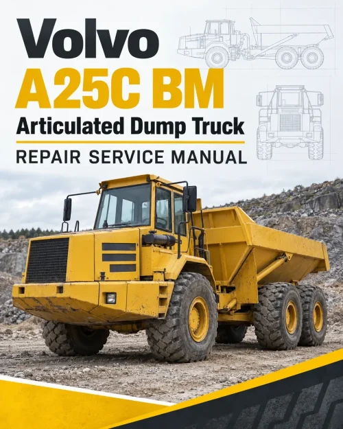 Volvo A25C BM Articulated Dump Truck Repair Service Manual Volvo A25C BM Articulated Dump Truck Repair Service Manual