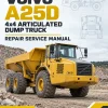 Volvo A25D 4x4 Articulated Dump Truck Repair Service Manual Volvo A25D 4x4 Articulated Dump Truck Repair Service Manual