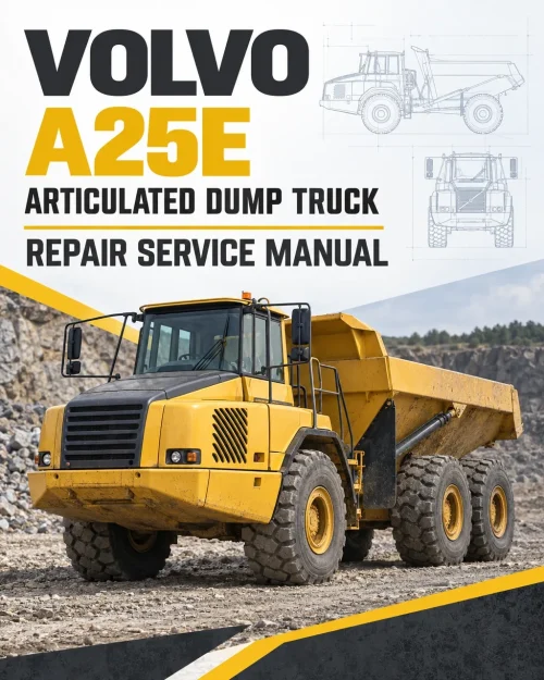 Volvo A25E Articulated Dump Truck Repair Service Manual Volvo A25E Articulated Dump Truck Repair Service Manual