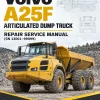 Volvo A25F Articulated Dump Truck Repair Service Manual (SN 13001-99999)