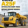 Volvo A25F Articulated Dump Truck Repair Service Manual (SN after 320001 -)