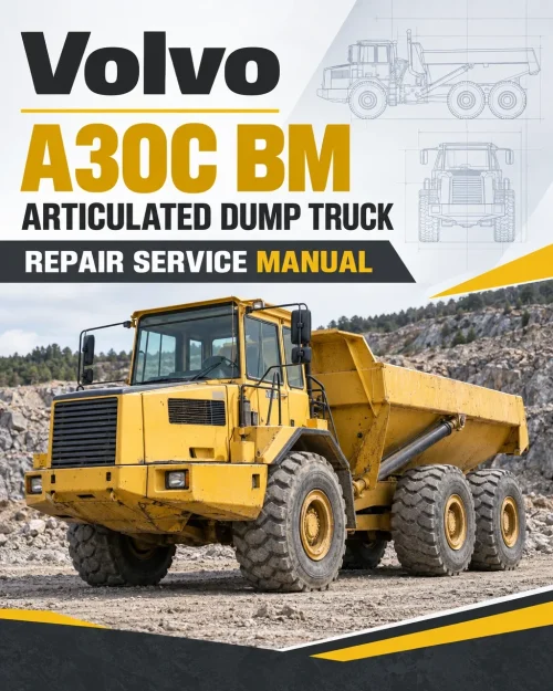 Volvo A30C BM Articulated Dump Truck Repair Service Manual