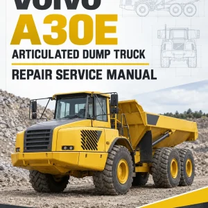 Volvo A30E Articulated Dump Truck Repair Service Manual
