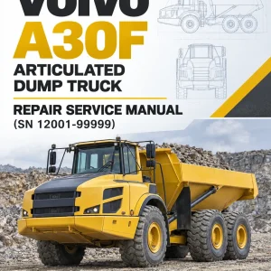 Volvo A30F Articulated Dump Truck Repair Service Manual (SN 12001-99999)