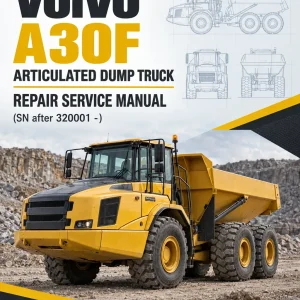 Volvo A30F Articulated Dump Truck Repair Service Manual (SN after 320001 -) Volvo A30F Articulated Dump Truck Repair Service Manual (SN after 320001 -)