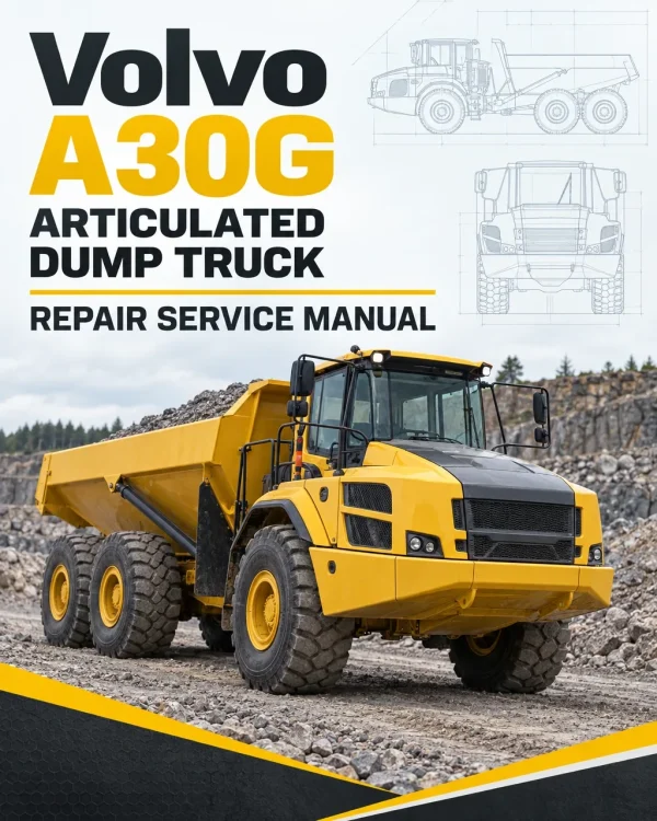 Volvo A30G Articulated Dump Truck Repair Service Manual Volvo A30G Articulated Dump Truck Repair Service Manual