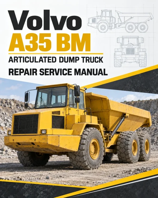 Volvo A35 BM Articulated Dump Truck Repair Service Manual Volvo A35 BM Articulated Dump Truck Repair Service Manual