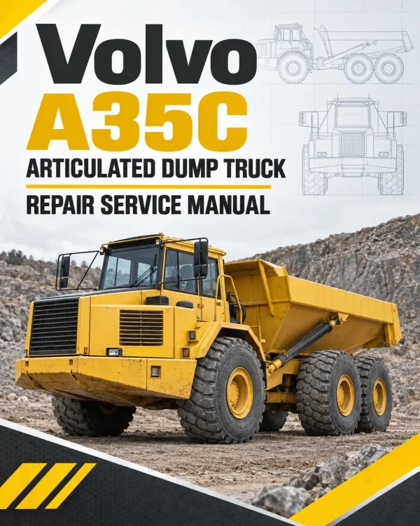 Volvo A35C Articulated Dump Truck Repair Service Manual Volvo A35C Articulated Dump Truck Repair Service Manual