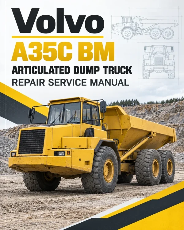 Volvo A35C BM Articulated Dump Truck Repair Service Manual Volvo A35C BM Articulated Dump Truck Repair Service Manual