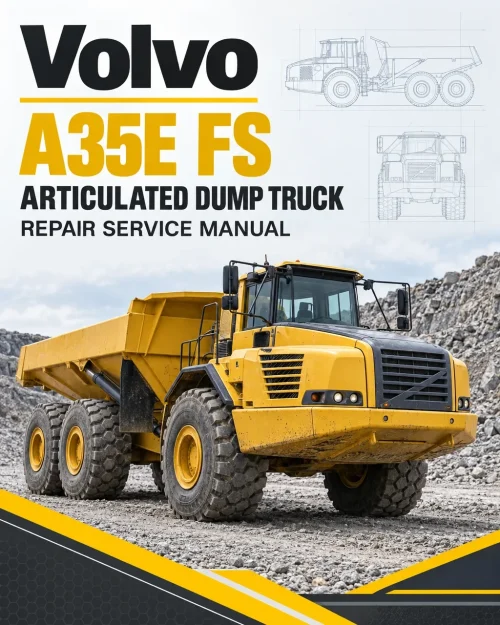Volvo A35E FS Articulated Dump Truck Repair Service Manual Volvo A35E FS Articulated Dump Truck Repair Service Manual