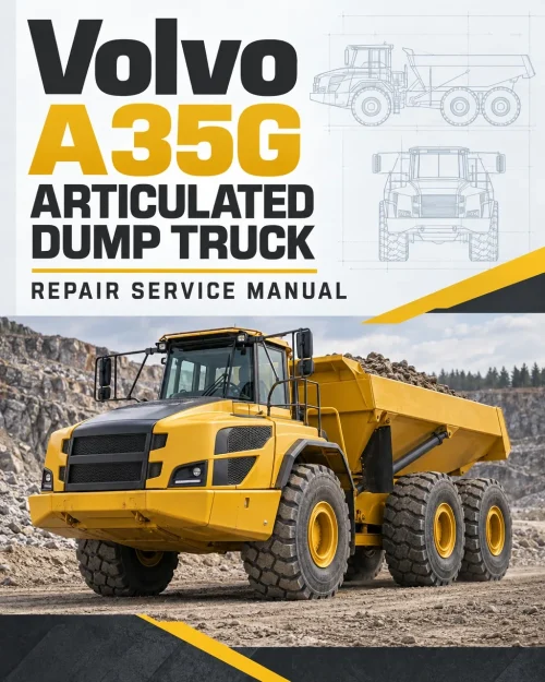 Volvo A35G Articulated Dump Truck Repair Service Manual Volvo A35G Articulated Dump Truck Repair Service Manual