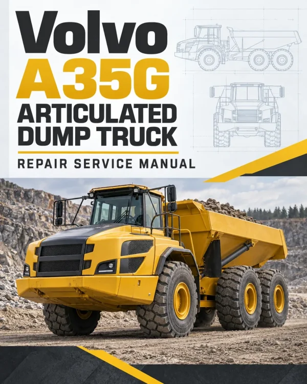Volvo A35G Articulated Dump Truck Repair Service Manual Volvo A35G Articulated Dump Truck Repair Service Manual