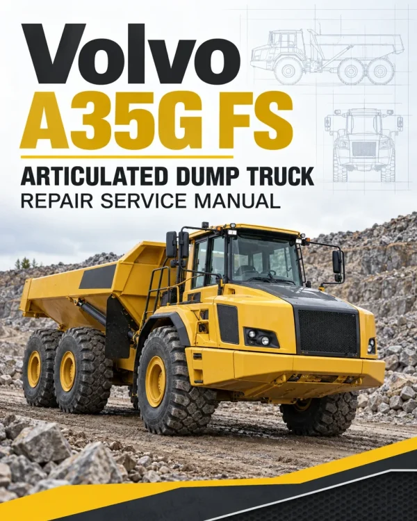 Volvo A35G FS Articulated Dump Truck Repair Service Manual Volvo A35G FS Articulated Dump Truck Repair Service Manual
