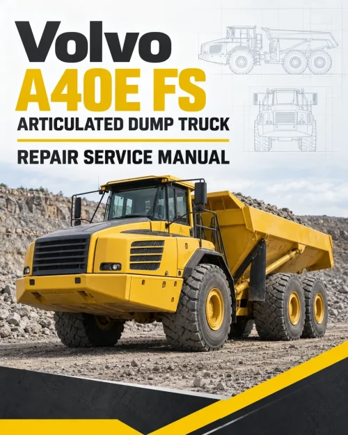 Volvo A40E FS Articulated Dump Truck Repair Service Manual Volvo A40E FS Articulated Dump Truck Repair Service Manual