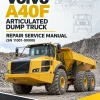 Volvo A40F Articulated Dump Truck Repair Service Manual (SN 11001-99999)