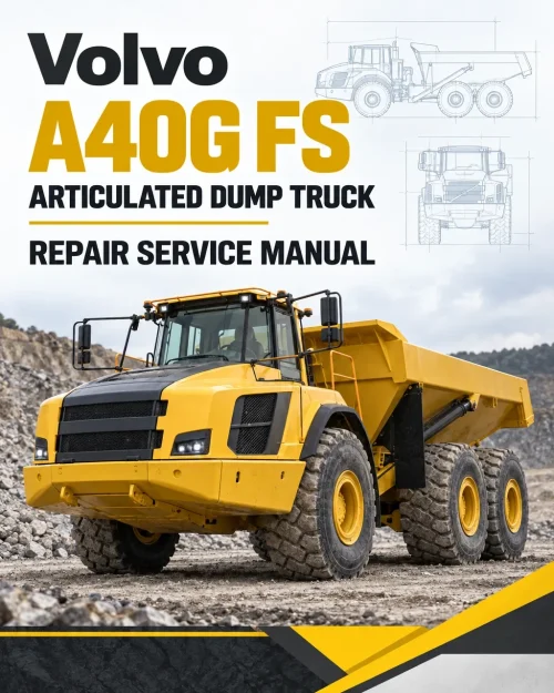 Volvo A40G FS Articulated Dump Truck Repair Service Manual Volvo A40G FS Articulated Dump Truck Repair Service Manual
