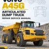 Volvo A45G Articulated Dump Truck Repair Service Manual