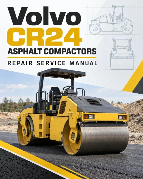 Volvo CR24 Asphalt Compactors Repair Service Manual Volvo CR24 Asphalt Compactors Repair Service Manual