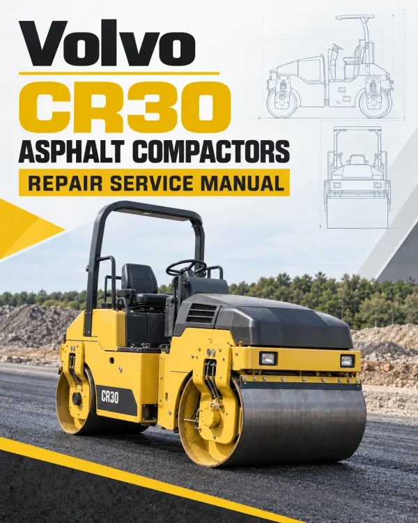 Volvo CR30 Asphalt Compactors Repair Service Manual Volvo CR30 Asphalt Compactors Repair Service Manual