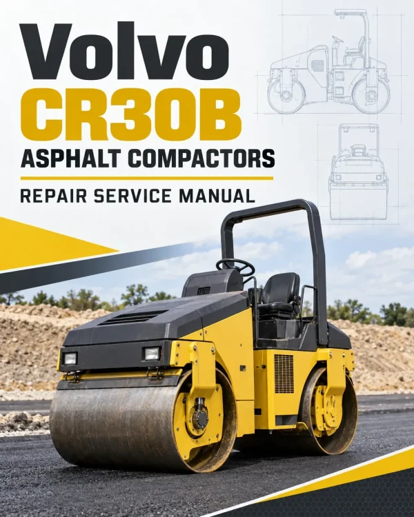Volvo CR30B Asphalt Compactors Repair Service Manual Volvo CR30B Asphalt Compactors Repair Service Manual