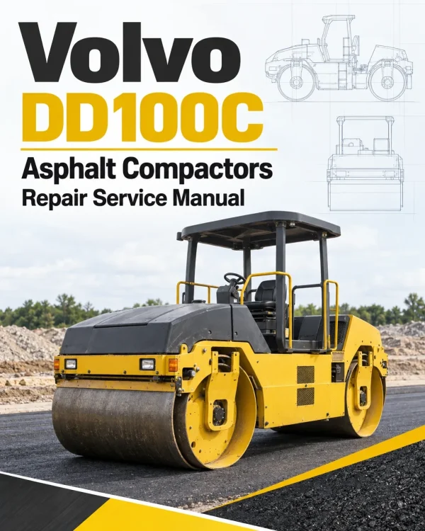 Volvo DD100C Asphalt Compactors Repair Service Manual Volvo DD100C Asphalt Compactors Repair Service Manual
