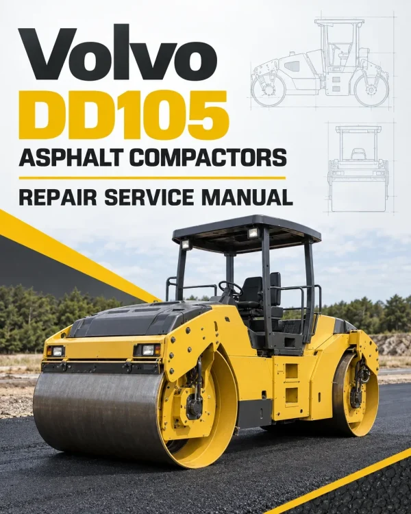 Volvo DD105 Asphalt Compactors Repair Service Manual