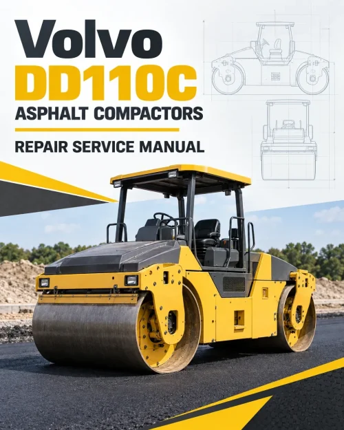 Volvo DD110C Asphalt Compactors Repair Service Manual Volvo DD110C Asphalt Compactors Repair Service Manual