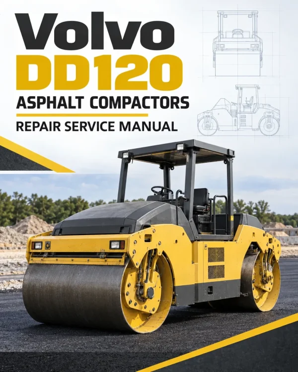 Volvo DD120 Asphalt Compactors Repair Service Manual