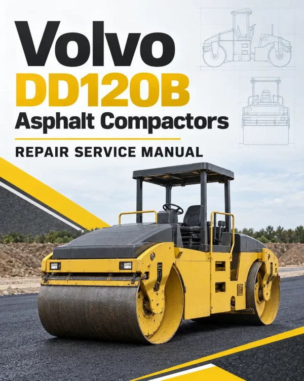 Volvo DD120B Asphalt Compactors Repair Service Manual