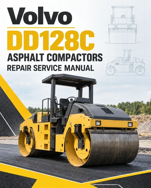 Volvo DD128C Asphalt Compactors Repair Service Manual Volvo DD128C Asphalt Compactors Repair Service Manual