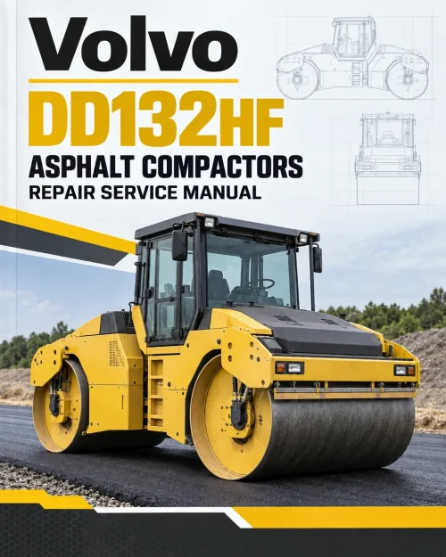 Volvo DD132HF Asphalt Compactors Repair Service Manual Volvo DD132HF Asphalt Compactors Repair Service Manual