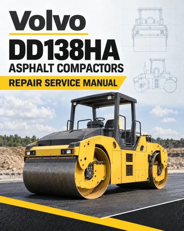 Volvo DD138HA Asphalt Compactors Repair Service Manual Volvo DD138HA Asphalt Compactors Repair Service Manual