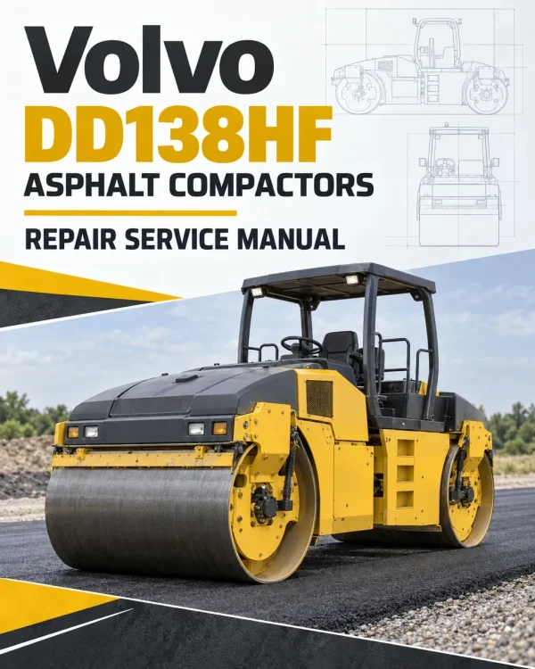 Volvo DD138HF Asphalt Compactors Repair Service Manual Volvo DD138HF Asphalt Compactors Repair Service Manual
