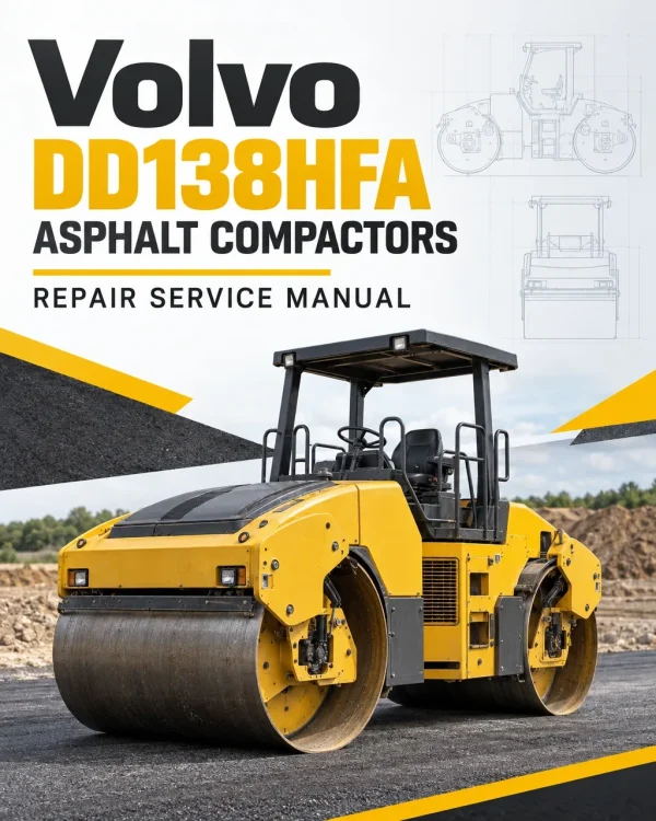 Volvo DD138HFA Asphalt Compactors Repair Service Manual Volvo DD138HFA Asphalt Compactors Repair Service Manual