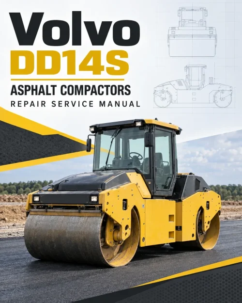 Volvo DD14S Asphalt Compactors Repair Service Manual Volvo DD14S Asphalt Compactors Repair Service Manual