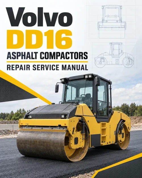 Volvo DD16 Asphalt Compactors Repair Service Manual Volvo DD16 Asphalt Compactors Repair Service Manual