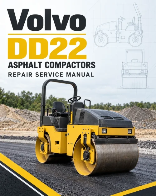 Volvo DD22 Asphalt Compactors Repair Service Manual Volvo DD22 Asphalt Compactors Repair Service Manual