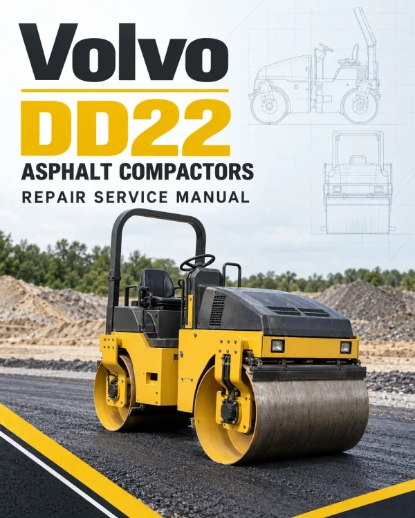 Volvo DD22 Asphalt Compactors Repair Service Manual Volvo DD22 Asphalt Compactors Repair Service Manual