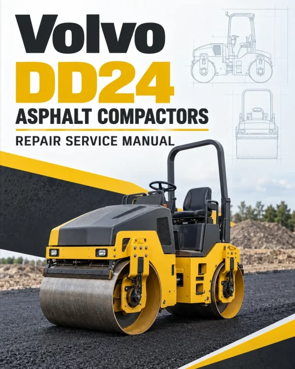 Volvo DD24 Asphalt Compactors Repair Service Manual