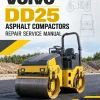 Volvo DD25 Asphalt Compactors Repair Service Manual